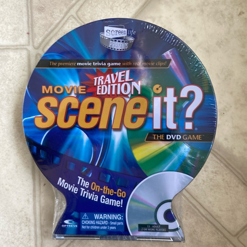 ☀️💥HOST PICK‼️🎉Scene It? 2006 Travel Edition DVDMOVIE TRIVIA BOARD GAME Sealed